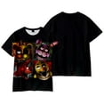 thumbnail image 2 of Five Nights at Freddy's Tee Women Men Fashion Casual Crewneck Short Sleeve T-shirt Game Merch, 2 of 3
