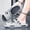 Volcanic ash, variant on Two-Wear Slip-On Slide Slippers Diagonal Strip Massage Insole Lightweight Casual Driving Vacation Trainers
