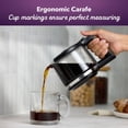 thumbnail image 5 of 5 Cup Switch Coffee Maker, Small Drip Coffee Machine, Electric, Paper Filter, 25 oz Capacity, Black, 5 of 6