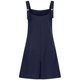 thumbnail image 3 of Mono de verano liso con botones para mujer - Mono informal sin mangas con tirantes ajustables y bolsillos laterales, 3 of 4