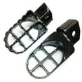 thumbnail image 3 of HTT Gunmetal Black Motocross MX Steel Foot Pegs For Yamaha YZ80 WR250 YZ125 YZ250 WR500 WR200, 3 of 4
