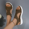 thumbnail image 2 of Zmoon Sandales Décontractées d'Automne pour Femmes Tête de Poisson Mode Talon Bas Chaussures de Sport Grande Taille, 2 of 7
