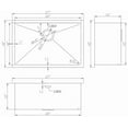 thumbnail image 2 of Imaginations Américaines 27 po W Évier utilitaire, 2 of 2