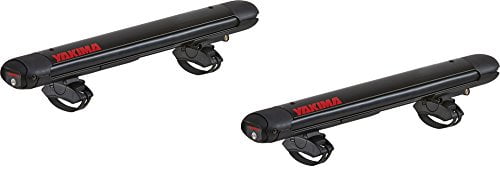 Yakima FatCat 4+ Ski and Snowboard Mounts with SKS Locks Black by Yakima