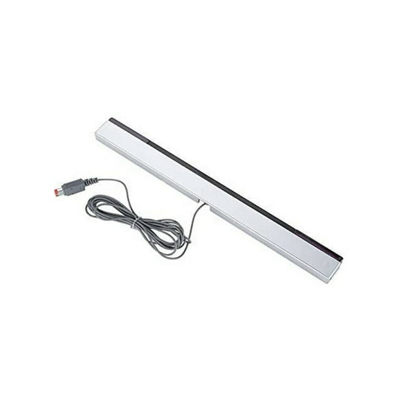 Wired Sensor Bar for Wii & Wii U - Replacement IR Motion Sensor with Stand, 24.2cm Infrared Ray Receiver for Precise Controller Tracking
