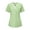 Green, variant on LEAVINGSUO Button Down Shirts for Women, Womens Tops Womens Fashion Women's Nurses Tunic Uniform Clinic Carer V-Neck Protective Clothing Tops