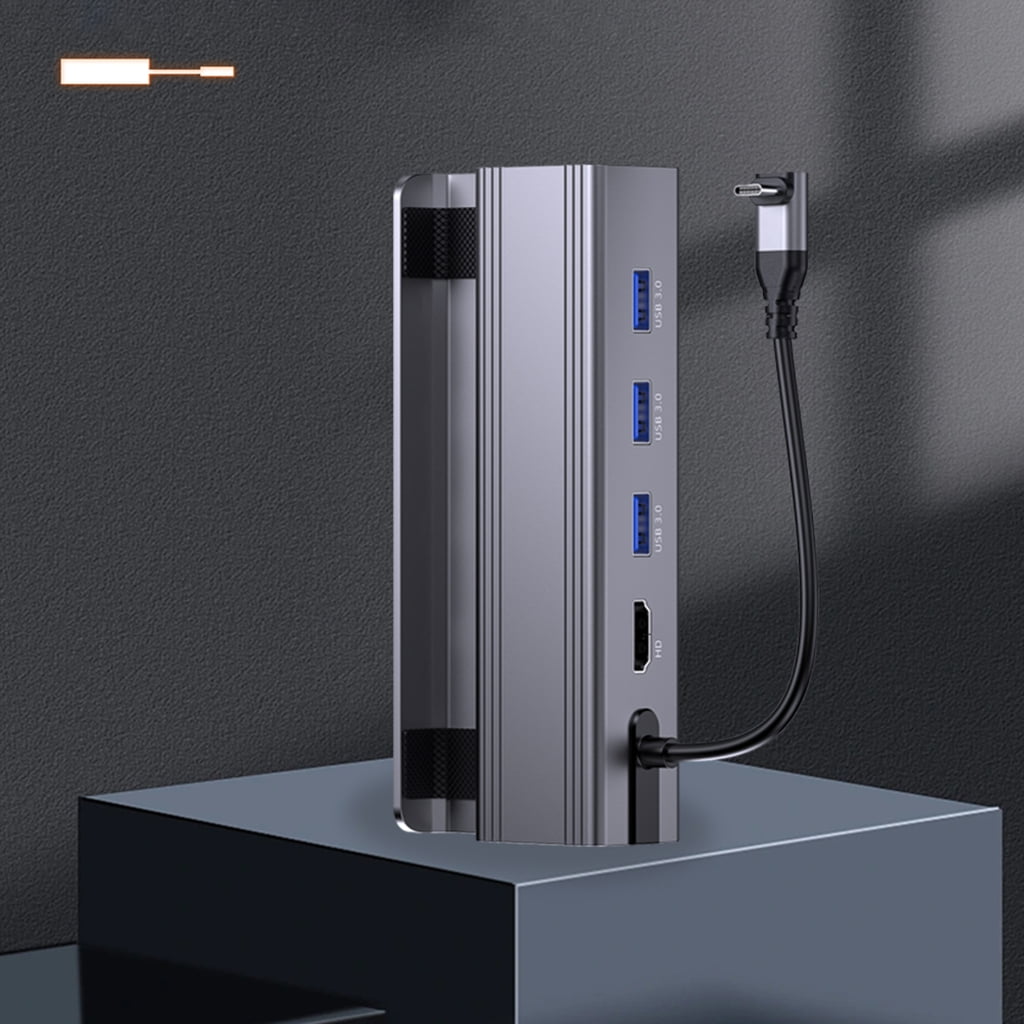 Gieenan USB C Multiport Docking Station for Handheld Devices Offering 30W Power Delivery
