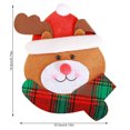 thumbnail image 4 of Injueey Mini soporte de vajilla de Navidad, cubierta de tenedor, cubiertos de cocina, muñecos de caramelo, sombrero, artesanía, decoración Type1 NO1, 4 of 6