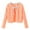 Orange, variant on Spazoro Kids Girls Shirts Tee, Crew Neck Long Sleeve 2025 Solid Color Casual Loose Tops for Child Girls Yellow Size 2 T