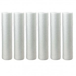 Purenex 1M-4PK 1-Micron Sediment Water Filter Cartridge, 6-Pack by CFS
