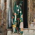 thumbnail image 2 of ZZwxWA Jumpsuits for Women Dressy, Summer Trendy Backless Shoulder Knotted Sling Playsuits Rompers Holiday Overalls Mushroom Print Wide Leg Long Jumpsuit Trousers Green M, 2 of 5
