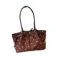 thumbnail image 5 of Bolso de hombro para mujer, moderno, portátil, para llevar debajo del brazo, ideal para ir al trabajo, vacaciones o fiestas. Color café, 5 of 9