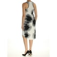 thumbnail image 2 of RACHEL ROY Womens Black Printed Sleeveless Scoop Neck Knee Length Hi-Lo Dress  Size: M, 2 of 2