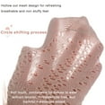 thumbnail image 4 of Calcetines de malla transpirable Calcetines por encima de la rodilla para bebé Bobina de punto plisada Medias de lazo ahuecadas, M, 4 of 5