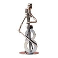 thumbnail image 4 of deevoka 4xMusical Man Statue Musician Player Sculpture for Table Living Room Bookshelf Cello, 4 of 9