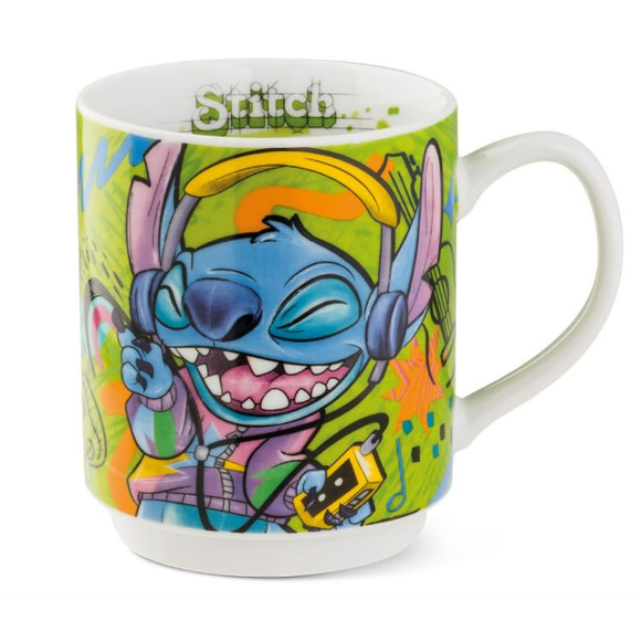 Taza de Stitch verde de 350 ml