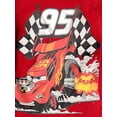 thumbnail image 2 of Disney Infant Boys Red Cars Lightning McQueen Pajama Sleep Set 12 Months, 2 of 2