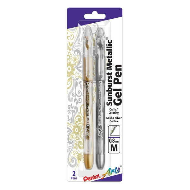Pentel sunburst metallic gel pen Clearance