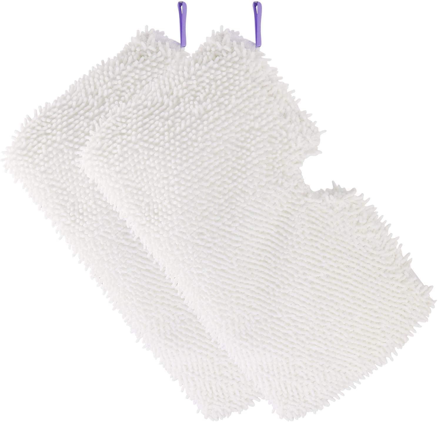 2 Pack Microfiber Steam Mop Replacement Pads for Shark Steam Pocket Mops SE460 S3500 Series