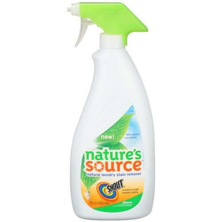 Shout: Nature's Source Natural Laundry Stain Remover, 26 oz