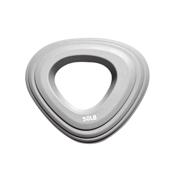 Wosthever Anillo de agarre de silicona portátil para entrenador de dedos fuerza agarre de mano anillo de agarre antebrazo Gimnasios en casa No.3