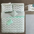 thumbnail image 5 of Intelligent Design Nadia Comforter Set in Aqua, 5 of 6