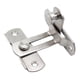 thumbnail image 2 of Cerradura de leva para puerta corrediza de granero de 90 grados, hebilla de ángulo recto para puerta móvil plata, 2 of 9