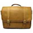 thumbnail image 2 of David King & Co 142T Porthole Laptop Briefcase- Tan, 2 of 2