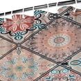 thumbnail image 4 of Boho Style 72x84 Shower Curtain Colorful Hippie Pattern Waterproof Quick-Dry Drape, 4 of 5
