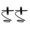 thumbnail image 1 of MOVTOTOP 2Pcs Metal Wire Wine Rack Black Iron for Home and Business Owners, 1 of 7