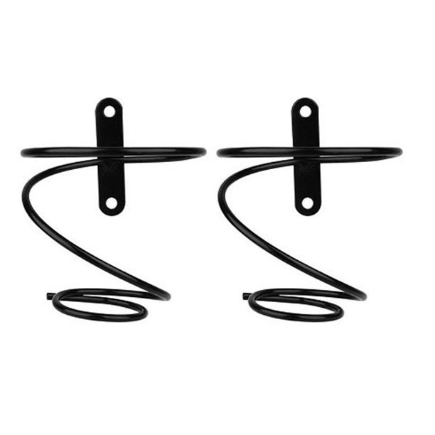 2 botelleros de pared de metal para una sola botella, organizador de bebidas y cócteles para decoración del hogar, cocina y bar