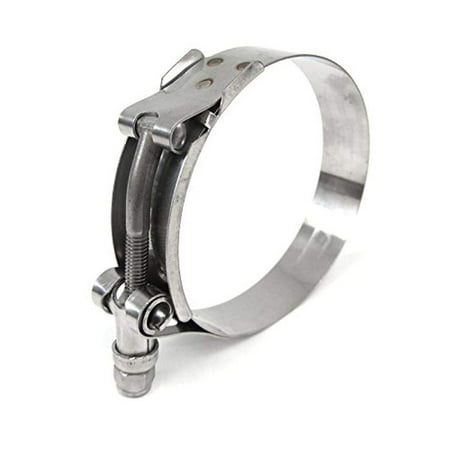 

Stainless Steel T-Bolt Hose Clamp Size # 172 fit 6 ID hose SSTC-159-167 Polish 6.26 -6.57 (159mm-167mm)