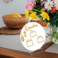thumbnail image 4 of Reusable Acrylic Ramadan Calendar Board Wooden Base Table Ornament Mubarak Ei ия T1F3, 4 of 5