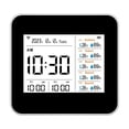 thumbnail image 3 of Tignapoo Moniteur de Température et d'Humidité WiFi Intelligent 13-en-1 avec Écran TFT 2.8 Pouces, 5 sous-Unités, Batterie Intégrée, Matériau ABS Blanc, Contrôle TuyaAPP, 3 of 7
