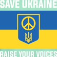 thumbnail image 3 of CafePress - Save Ukraine Raise Your Voices Dark T Shirt - Men's Classic Graphic Cotton T-Shirt, 3 of 4
