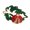 Leaf style, variant on 1Pcs Elegant Ladybugs Brooch For Women Crystal Enamel Ladybugs Jewelry Pin Jewelry