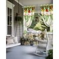 thumbnail image 4 of nqOlkjepod Outdoor Curtains for Patio Waterproof, Cute Green Gnomes Outdoor Privacy Panels Grommet, Flowers Forest Heart Vintage Blackout Outside Curtains for Porch/Cabana/Pergola 54"x84", 1 Panel, 4 of 8