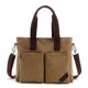 thumbnail image 1 of Maletín de lona para ordenador portátil para hombre, sencillo bolso de mensajero informal de negocios para hombre, 1 of 5
