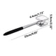 thumbnail image 2 of Dual-Sided Meat Tenderizer Mallet Kitchen Tool for Steak Beef Chicken 1 Count, 2 of 2