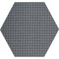thumbnail image 2 of Furnish My Place Corner Indoor/Outdoor Commercial Black Color Rug, Corner Area Rug, Home Decor Mat, Pet-Friendly Carpet for Living Room, Bedroom, Made in USA, 3' Hexagon - Set of 3, 2 of 6
