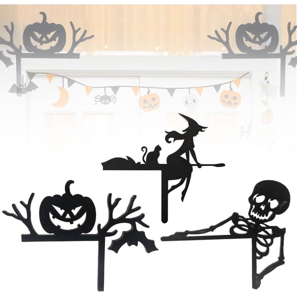 Adorno de puerta de madera xinyu para Halloween decoración del hogar