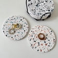 thumbnail image 4 of XKHZJL Coasters for Drinks, Terrazzo Marble Absorbent Ceramic Coasters,Cute Funny Table Drinks Coasters Tabletop Protection Mat,Table Home Decor,4 Inches, 4 of 9
