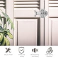 thumbnail image 3 of QUMIIRITY 4 Sets Smooth Opening and Closing Metal Hinges Wardrobe Door for Precision Production, 3 of 5