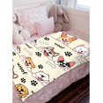 thumbnail image 5 of Yibo Dachshund Blanket Flannel Soft and Comfortable Anti-static Bed Sofa Blanket, 5 of 7