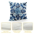 thumbnail image 4 of ONETECH Blue Chinoiserie Pillow Covers , Blue and White Chinoiserie Pillows Decorative Throw Pillows Cover, Blue and White Porcelain Chinoiserie Home Living Room Bedroom Decor, 4 of 5