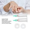 thumbnail image 3 of Finger Cupping Therapy Cups, Finger Cupping Silicone Rings 2pcs Improve Immunity  for Salon, 3 of 8