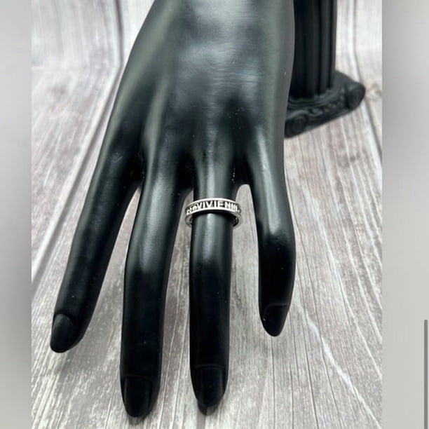 VIVIENNE WESTWOOD Westminster Mayfair 925 Silver Ring - Size 6