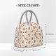 thumbnail image 2 of Fotbe Cute Squirrel Fall Bolsa de Almuerzo con Estampado, Lonchera Aislada, Contenedor de Comida Reutilizable Tipo Cooler a Prueba de Fugas, 2 of 6