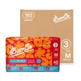 thumbnail image 1 of Bum Co.| Pañal desechable para bebé, Etapa 3, Mediano (6 a 10 kg), Unisex, Caja con 160 pz | Overnight Protection, Cloud Feel, Hipoalergénicos, Dri-Tech, 1 of 9