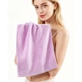 thumbnail image 7 of AUNVITO 100% Cotton Bath Towels, Light Weight, Soft, Super Absorbent and Fast Drying, No Fading Multipurpose Use for Sports, Swimming, Travel, Fitness, Yoga, Multicolor, 7 of 7